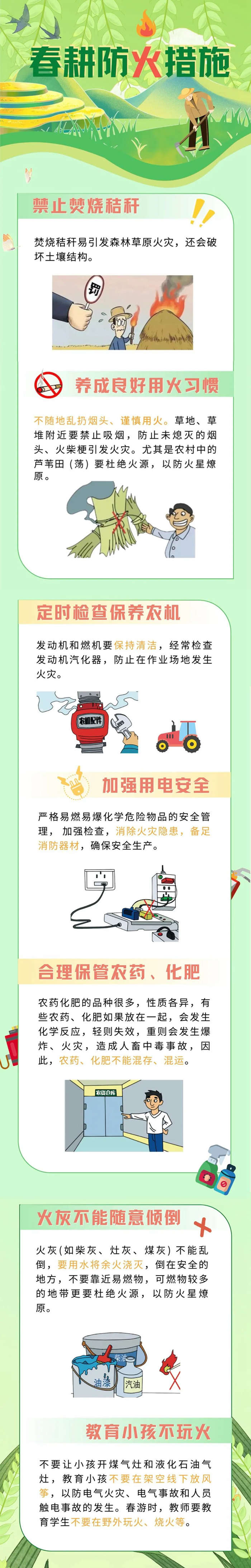 春雷響農(nóng)耕忙，安全切莫忘