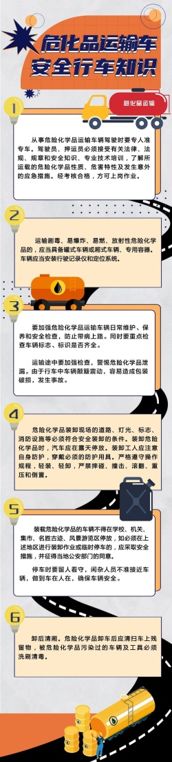 圖說：危化品運輸車安全行車知識