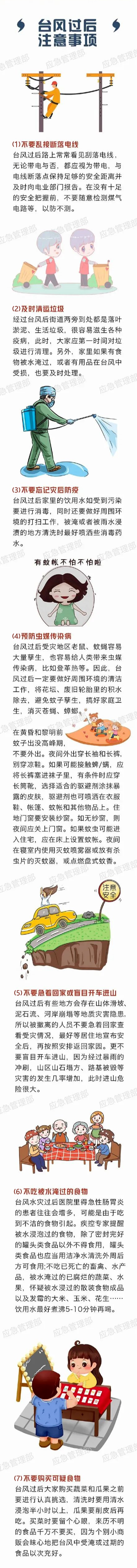 “泰利”來了！安全提醒！